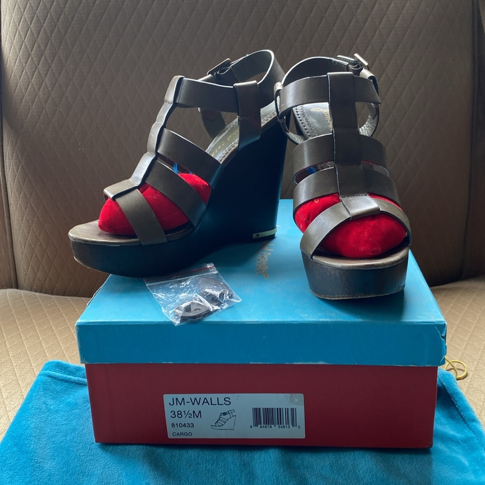 Jean-Michel Cazabat wedge sandals  - Full inclusion